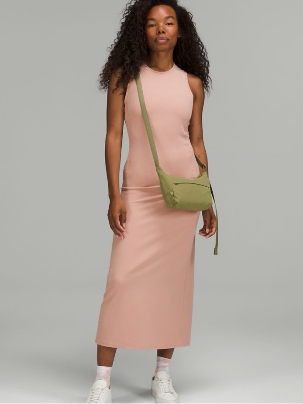 Lululemon NWT Olive Green Sling Crossbody Bag